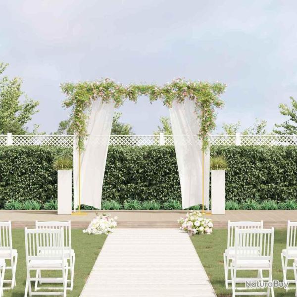 Arche de mariage Dor� 338 x 35 x 300 cm Acier