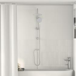 Syst&egrave;me de Douche Argent&eacute; 47 x 20 x 95 cm Acier inoxydable