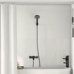 Ensemble de Douche Noir G 1 / 2 pouces