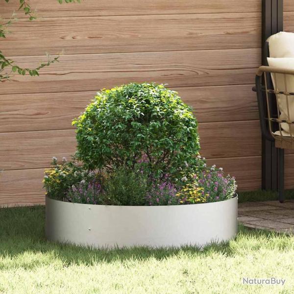 Anneau de jardini�re Argent� 80 x 80 x 20 cm Acier inoxydable