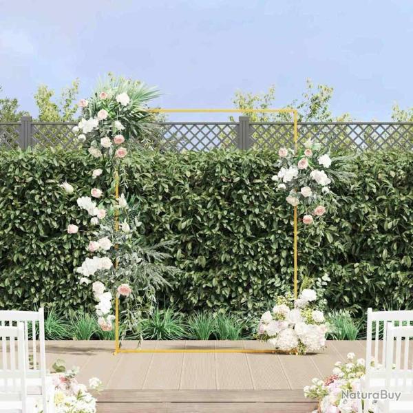 Arche de mariage Dor� 150 x 49,5 x 200 cm Acier