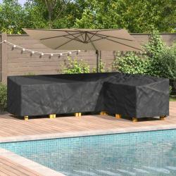 Housse pour meubles Noir 286 x 222 x 80 cm
