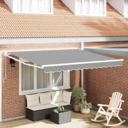 Cadre de store r&eacute;tractable Blanc 350 x 250 cm Aluminium