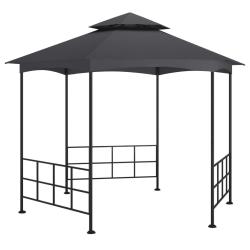 Belv&eacute;d&egrave;re avec parois 3,1x2,7 m Anthracite