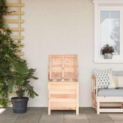Bo&icirc;te de rangement de jardin 50x49x56,5 cm bois massif de sapin