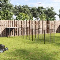 Chenil Noir 7,26 m&sup2; Acier