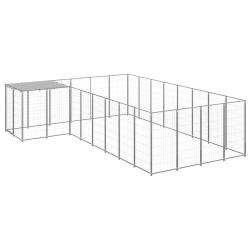 Chenil Argent&eacute; 10,89 m&sup2; Acier