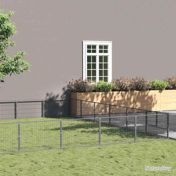 Chenil Argent� 36 m� Acier