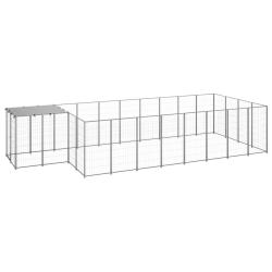 Chenil Argent&eacute; 10,89 m&sup2; Acier