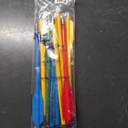 Lot de 10 carreaux pour pistolet arablete marque megaline