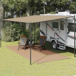 Tapis de tente 250x550 cm Taupe