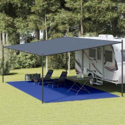 Tapis de tente 400x600 cm Bleu PEHD