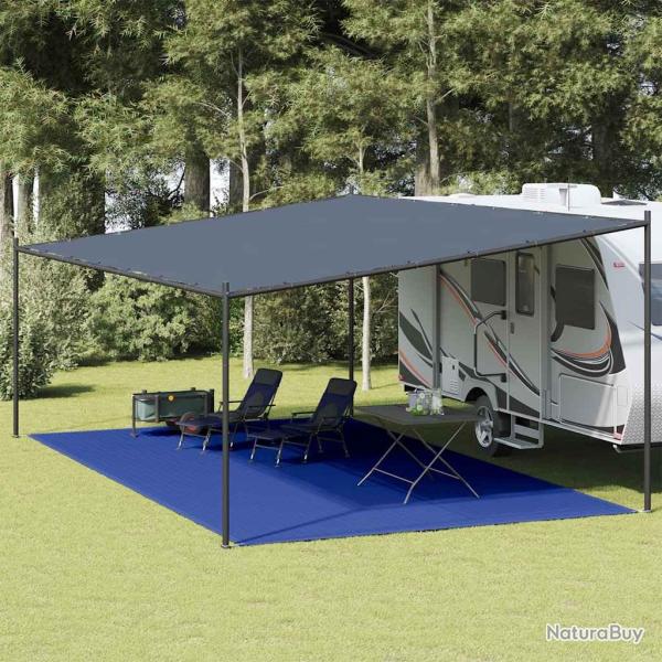 Tapis de tente 400x600 cm Bleu PEHD