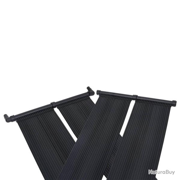 Panneaux solaires de chauffage de piscine 2 pcs 80x310 cm