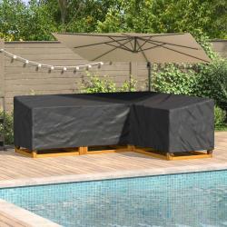 Housse pour meubles Noir 250 x 180 x 80 cm Tissu Oxford 420D