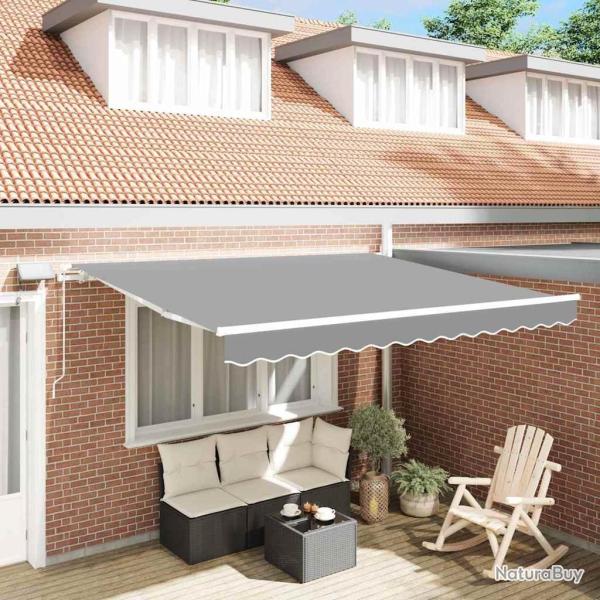 Cadre d'auvent Blanc 300 x 250 cm Aluminium