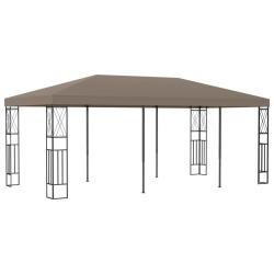 Belv&eacute;d&egrave;re 6x3 m Taupe Tissu
