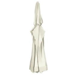 Tissu de remplacement pour parasol d'ext&eacute;rieur Sable 610 cm