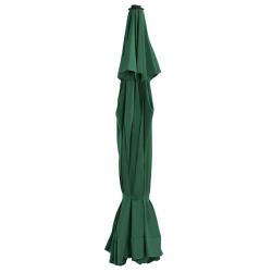 Tissu de remplacement pour parasol d'ext&eacute;rieur Vert 515 cm