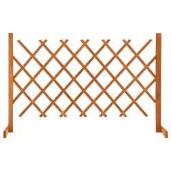 Cl&ocirc;ture en treillis de jardin Orange 120x90 cm Bois de sapin