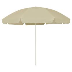 Parasol de plage jaune sable 300 cm