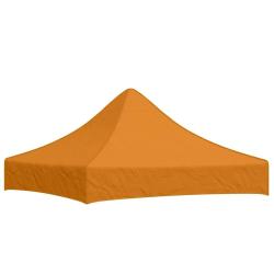 Toit de tente de r&eacute;ception 2x2 m Orange 270 g/m&sup2;