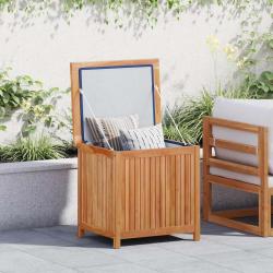 Bo&icirc;te de rangement de jardin 60x50x58 cm Bois de teck solide