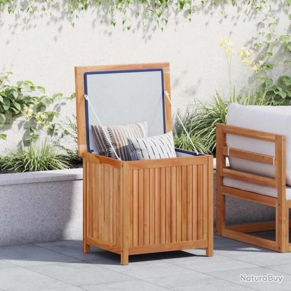 Bo�te de rangement de jardin 60x50x58 cm Bois de teck solide