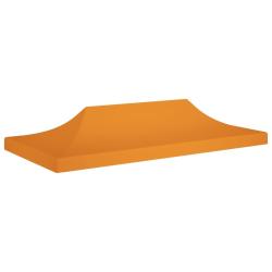 Toit de tente de r&eacute;ception 6x3 m Orange 270 g/m&sup2;