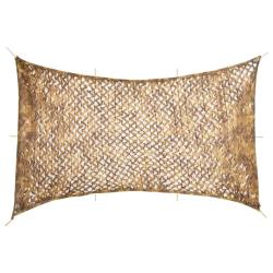 Filet de camouflage avec sac de rangement 600x414 cm sable