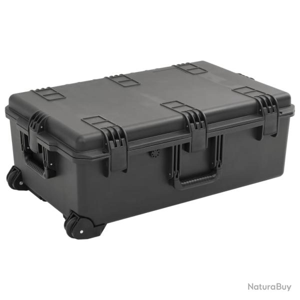 Valise de vol portable Noir 79,5x51,5x30,5 cm PP