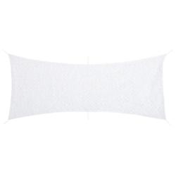 Filet de camouflage avec sac de rangement 409x206 cm blanc