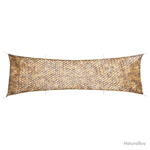 Filet de camouflage avec sac de rangement 753x199 cm sable