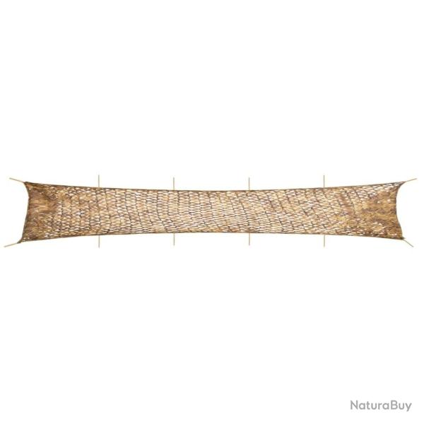 Filet de camouflage avec sac de rangement 1038x137 cm sable