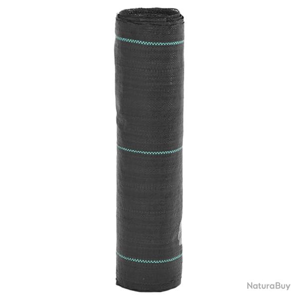 Membrane anti-mauvaises herbes noir 0,5x25 m PP
