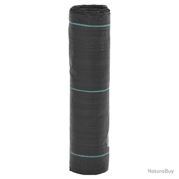 Membrane anti-mauvaises herbes noire 0,5 x 100 m PP