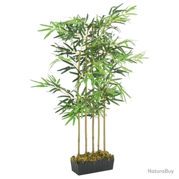 Bambou artificiel 730 feuilles 120 cm vert