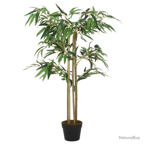 Bambou artificiel 380 feuilles 80 cm vert