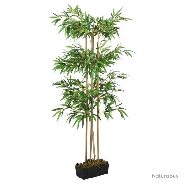 Bambou artificiel 760 feuilles 120 cm vert
