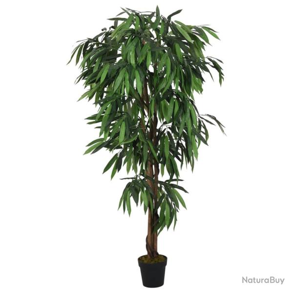 Manguier artificiel 450 feuilles 120 cm vert
