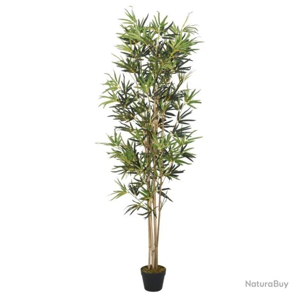 Bambou artificiel 1104 feuilles 180 cm vert