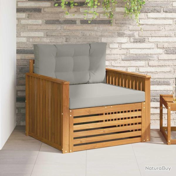 Canap� d'ext�rieur Bois d'acacia massif et polyester