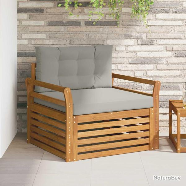 Canap� d'ext�rieur Bois d'acacia massif et polyester