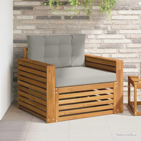 Canap� d'ext�rieur Bois d'acacia massif et polyester