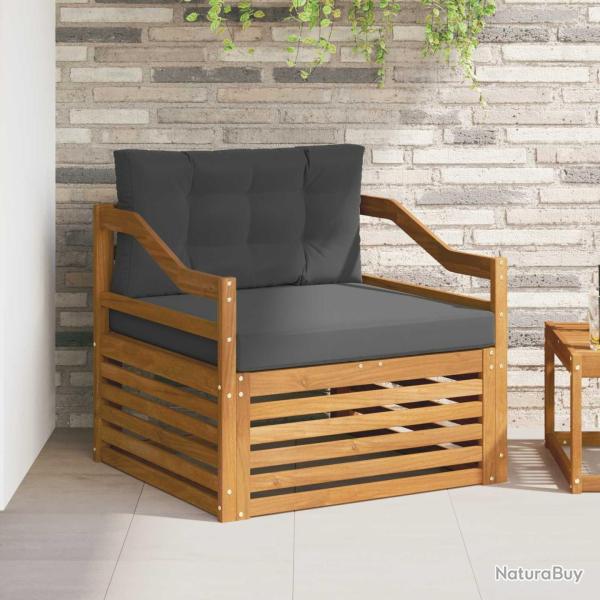Ensemble de canap�s d'ext�rieur Bois d'Acacia Massif Naturel