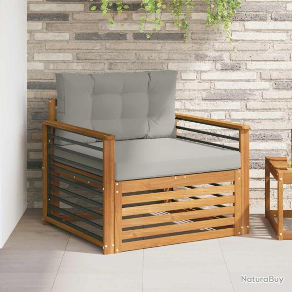 Canap� d'ext�rieur Bois d'acacia massif et polyester