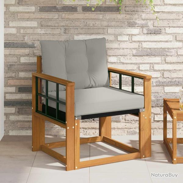 Canap� d'ext�rieur Bois d'acacia massif et Textil�ne