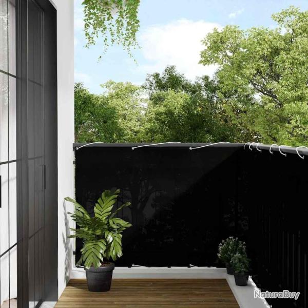 �cran de balcon noir 120x1000 cm 100% polyester oxford