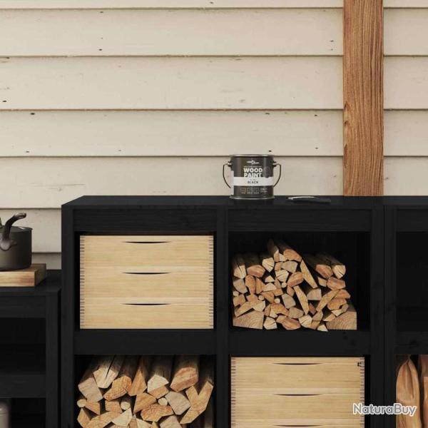 Peinture pour bois Noir 2,5 L Impression murale