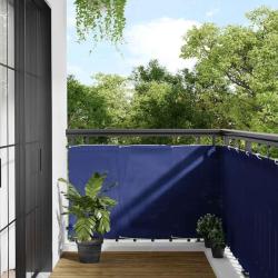 &Eacute;cran de balcon bleu 90x1000 cm 100% polyester oxford